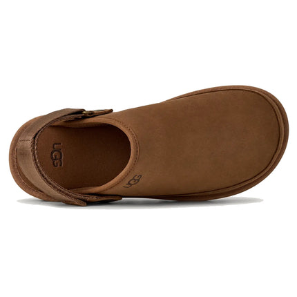 UGG Men's Goldencoast Clog II Nubuck Dark Chestnut