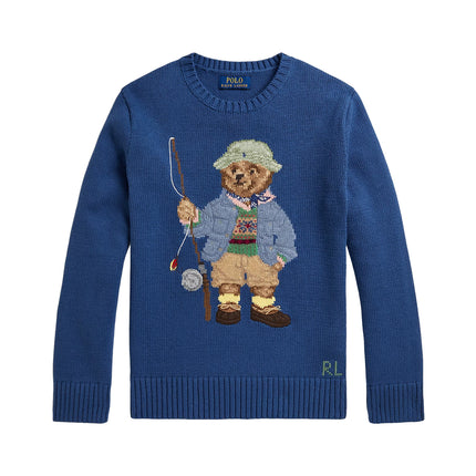 Polo Ralph Lauren Boy's Polo Bear Sweater Old Royal