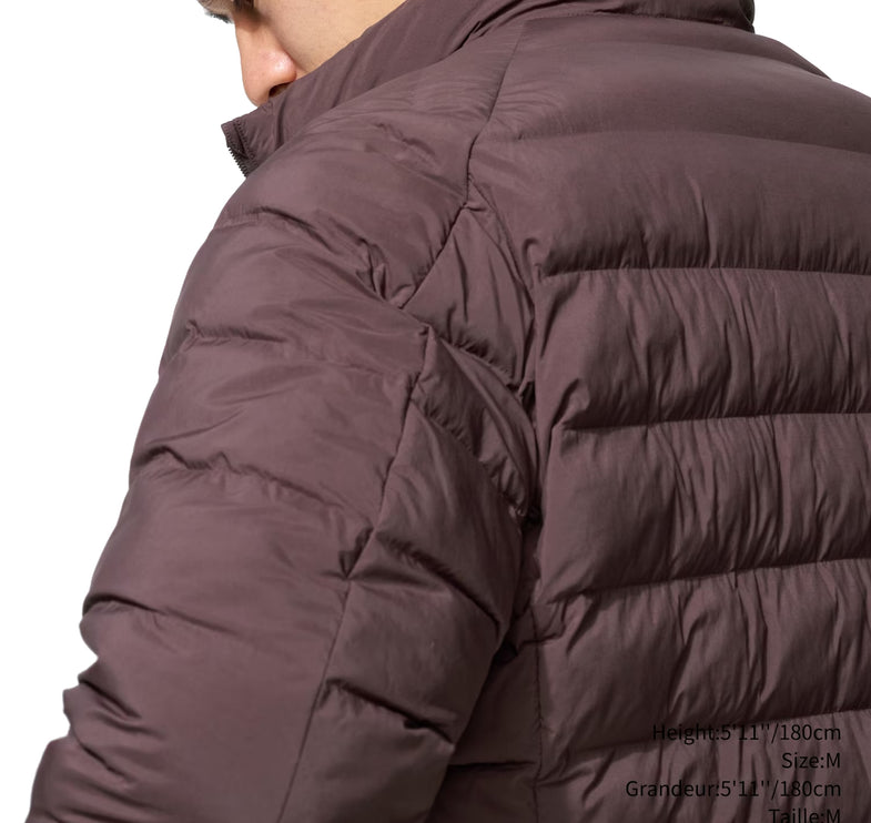 Uniqlo Men's PUFFTECH Jacket 19 Wine