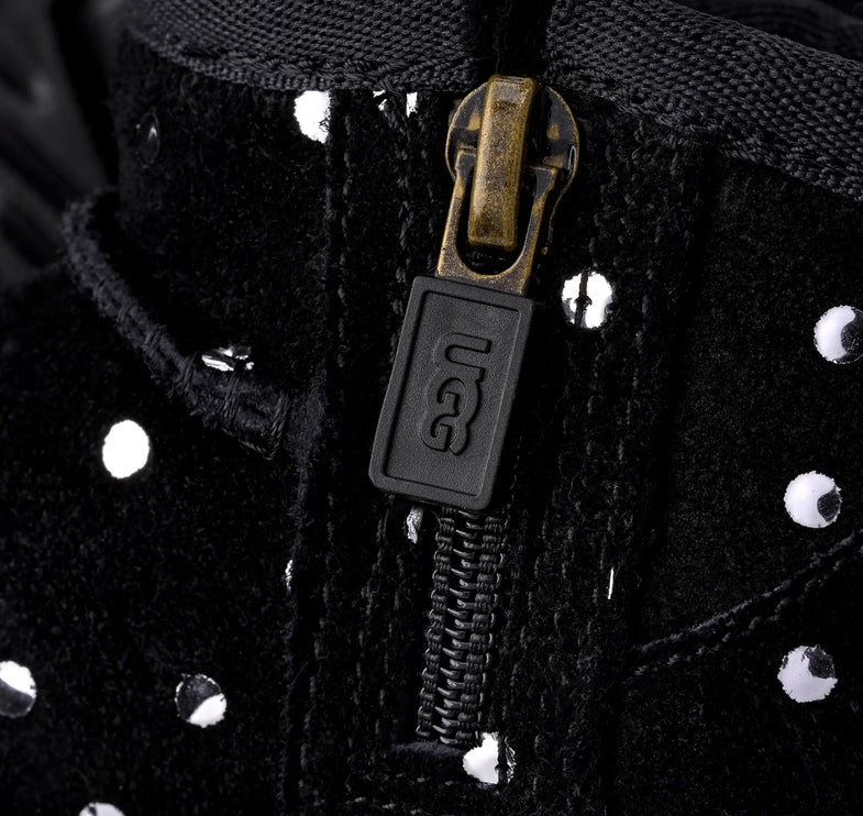 UGG Toddlers Classic Ultra Mini Shiny Dots Black