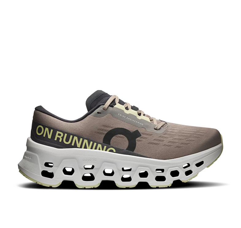 ON Women's Cloudmonster 3 Cinder/Ivory
