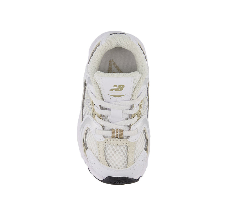 New Balance Toddler's 530 White with Stoneware IZ530RD - Hemen Kargoda