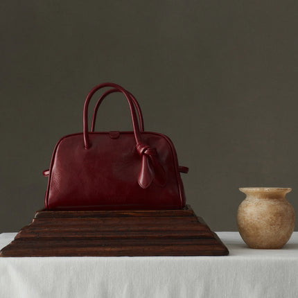 Jacquemus Women's The Small Turismo Burgundy