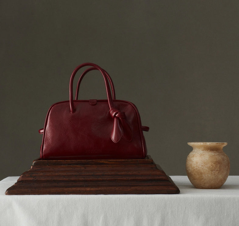 Jacquemus Women's The Small Turismo Burgundy