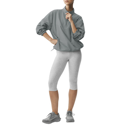 alo Women's Light Weight Takeaway Track Pullover Monument