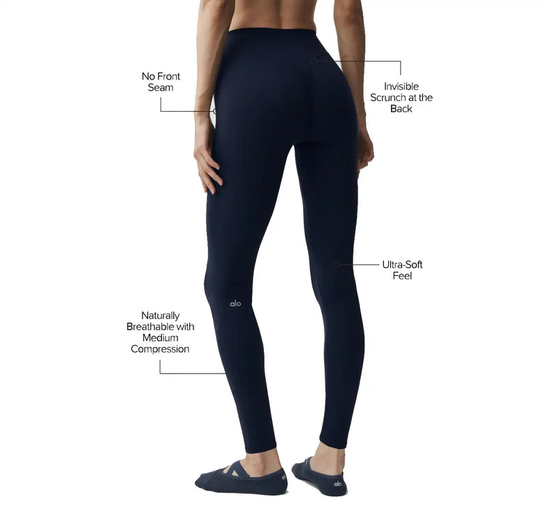 alo Women's ALO Softsculpt 7/8 Define Legging Navy