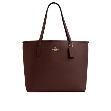 Coach Women's City Tote Bag Gold/Maple