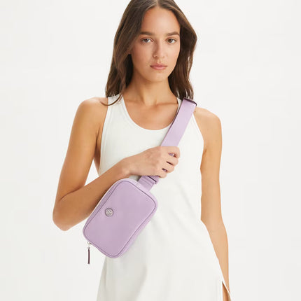 Tory Burch Women's Virginia Belt Bag Purple Heather