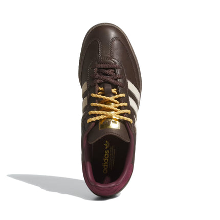 Adidas Women's Samba OG Shoes Brown/Warm Vanilla/Maroon KI8139