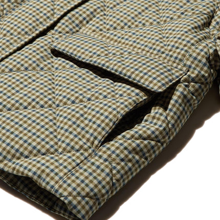 Uniqlo Women's Padded Utility Short Jacket | Pattern 34 Brown