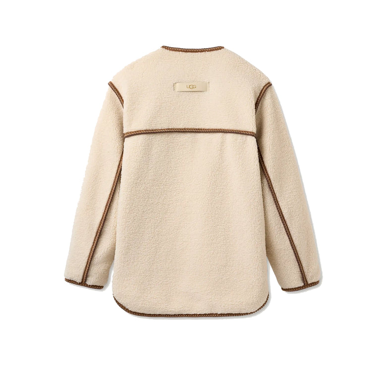 UGG Women's Emmersyn UGGbraid Jacket Cream