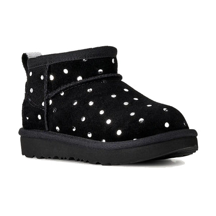 UGG Toddlers Classic Ultra Mini Shiny Dots Black