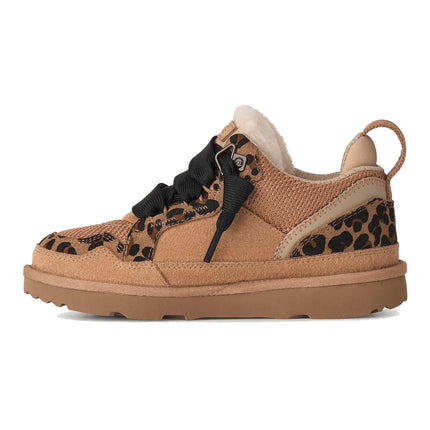 UGG Big Kids' Lowmel Spotted Tan
