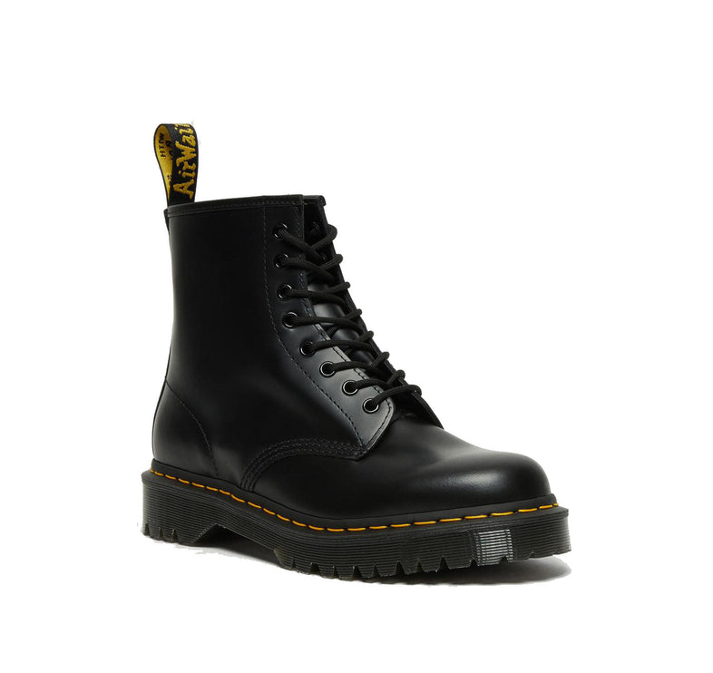 Dr. Martens Unisex 1460 Bex Smooth Leather Platform Boots Black