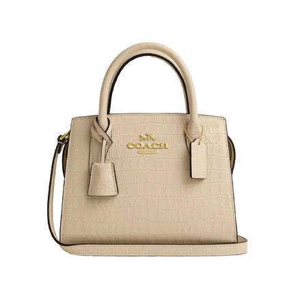 Coach Women's Andrea Carryall Gold/Ivory