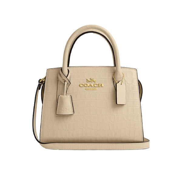 Coach Women's Andrea Carryall Gold/Ivory