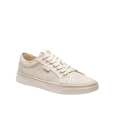 Coach Women's Canvas Sneaker Chalk