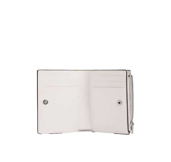 Coach Women's Bifold Wallet Silver/Chalk