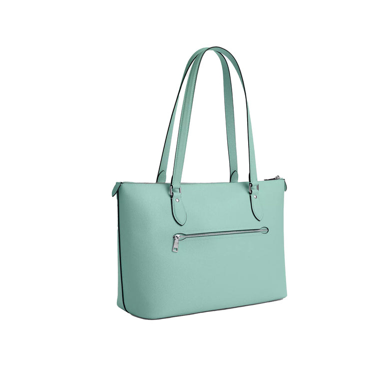 Coach Women's Gallery Tote Bag Sv/Faded Blue