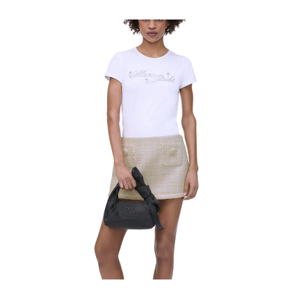 Marc Jacobs Women's The Bow Nylon Mini Sack Bag Black