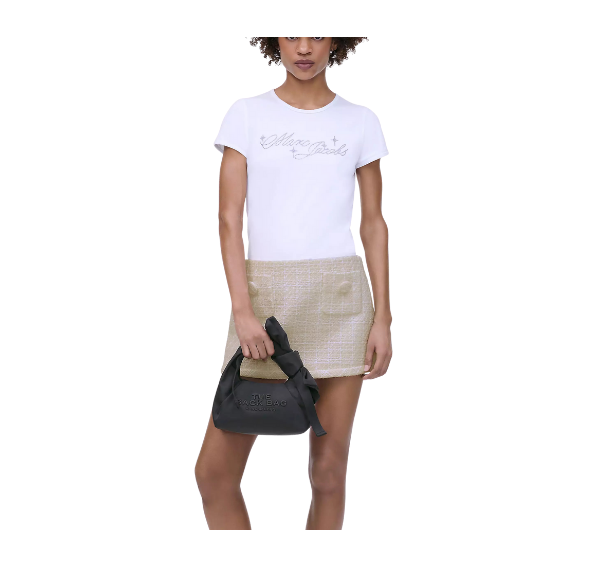 Marc Jacobs Women's The Bow Nylon Mini Sack Bag Black