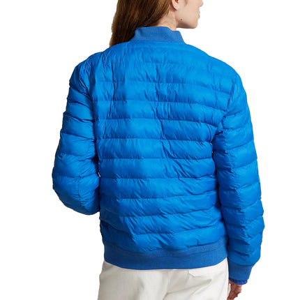Polo Ralph Lauren Women's Insulated Bomber Jacket Dakota Blue