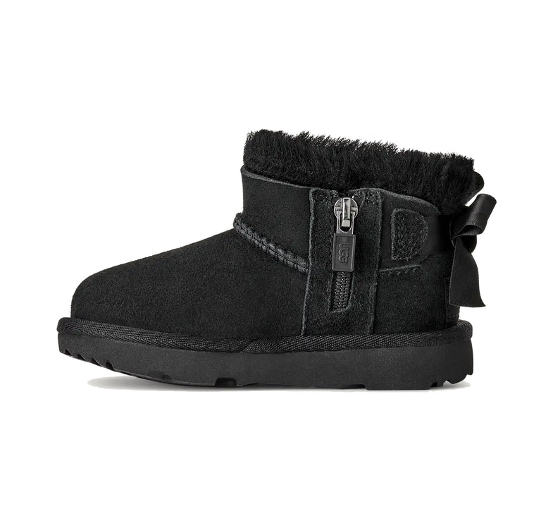 UGG Toddlers Ultra Mini Bailey Bow Black
