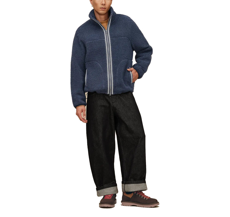 UGG Men's UGGbraid Full-Zip Jacket Eve Blue