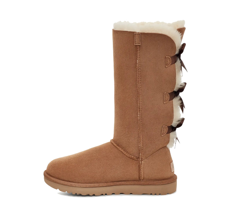 UGG Women's Bailey Bow Tall II Chestnut