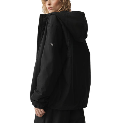 alo Women's Elemental Full-Zip Jacket Black