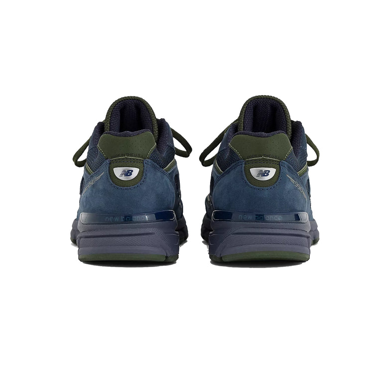 New Balance Made in USA 990v4 NB Navy with Meteorite and Kombu U990BG4