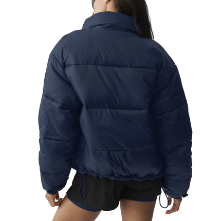 alo Women's Cold Front Puffer Jacket Navy