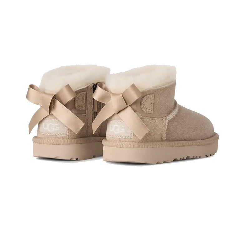 UGG Toddlers Ultra Mini Bailey Bow Sand