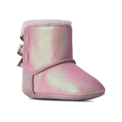 UGG Baby Bailey Bow Frosted Lavender Smoke