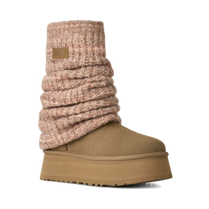 UGG Women's Classic Mini Dipper Legwarmer Light Bronze