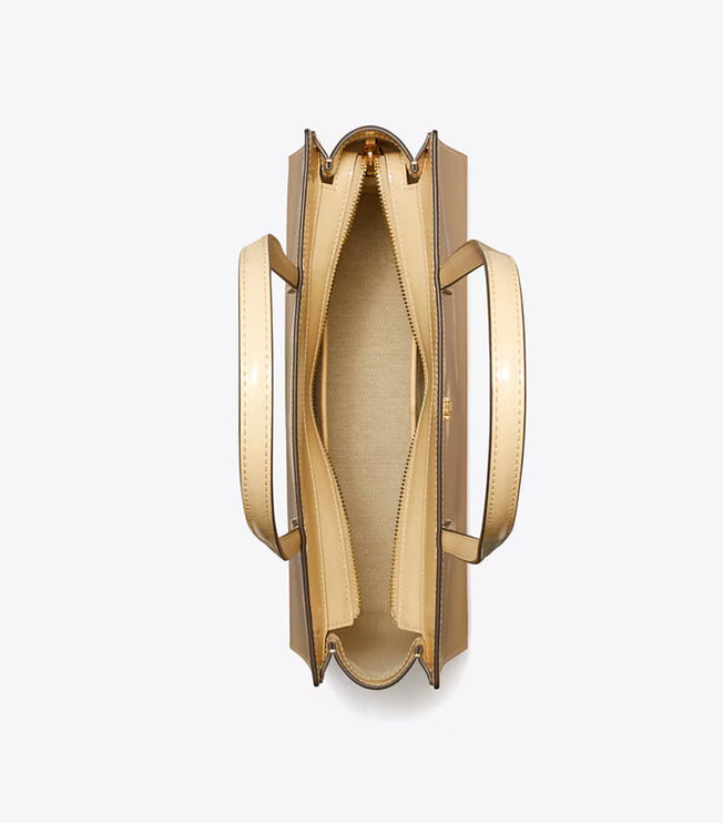 Tory Burch Women's Patent Leather Tote Soft Serve