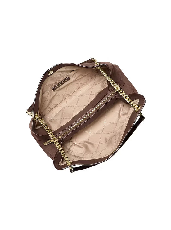 Michael Kors Women's Christina Medium Messenger Bag Nutmeg