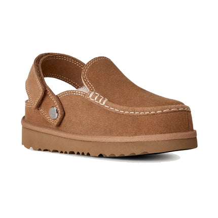 UGG Big Kids' Goldenstar Evelina Clog Chestnut