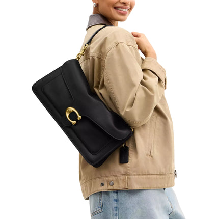 Coach Women's Tabby Shoulder Bag 36 Brass/Black