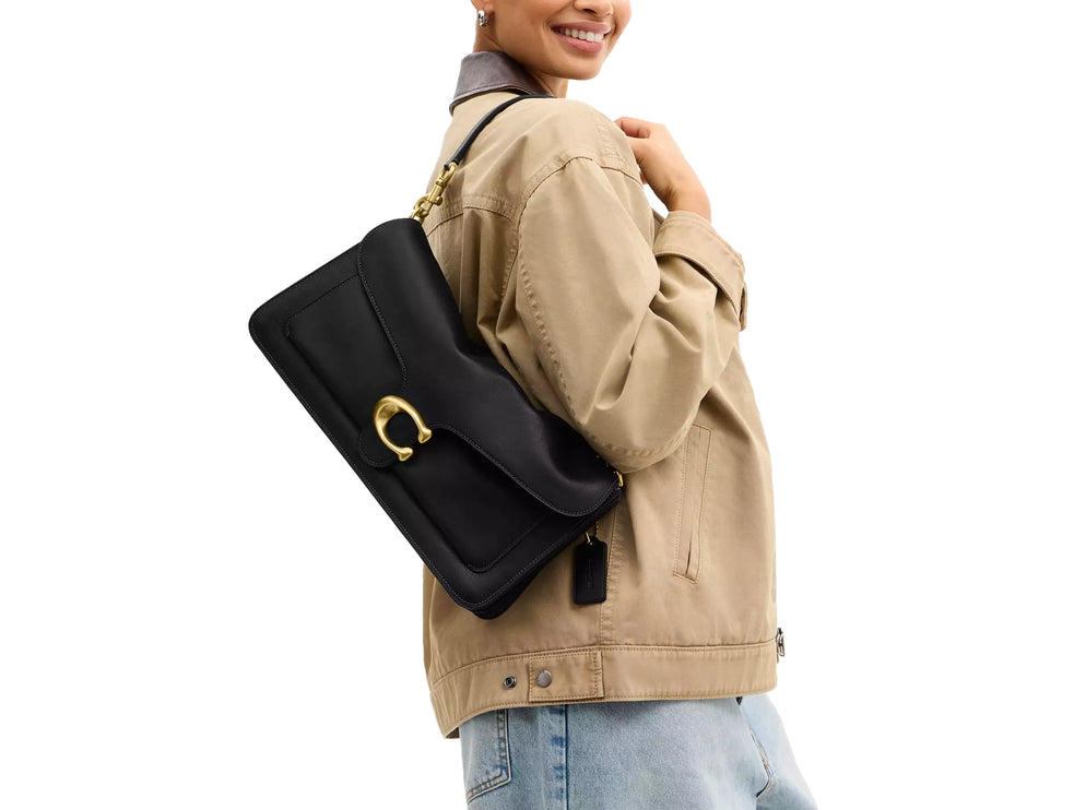 Coach Women's Tabby Shoulder Bag 36 Brass/Black
