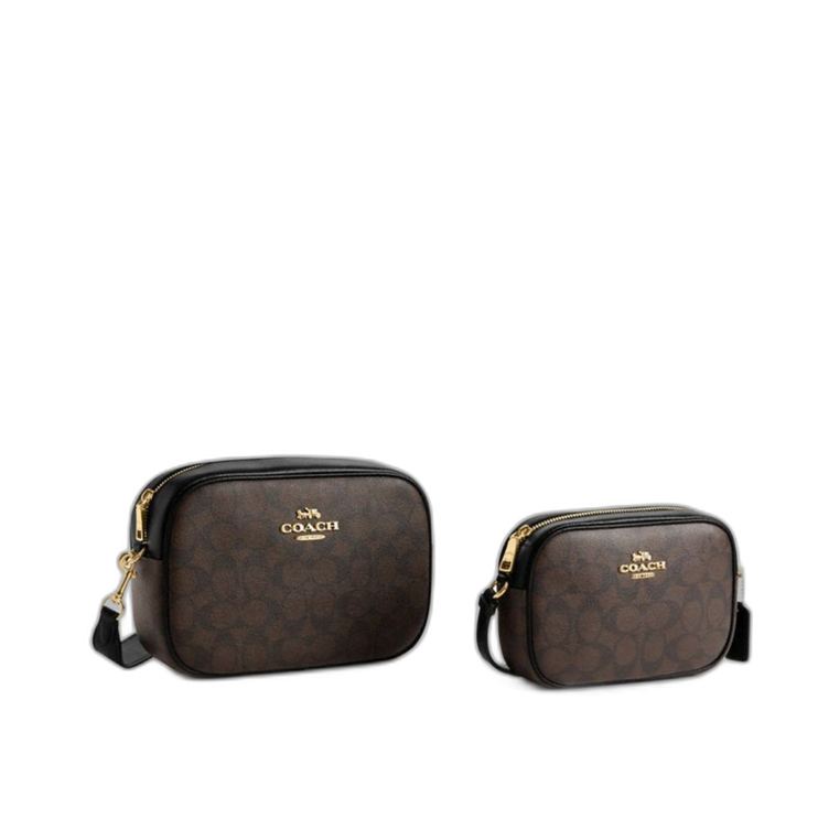 Coach Women's Jamie Camera Bag In Signature Canvas Gold/Sand/Chalk