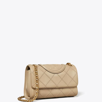 Tory Burch Women's Small Fleming Soft Convertible Shoulder Bag Fresh Clay