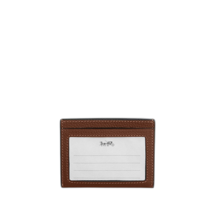 Coach Women's Slim Id Card Case Saddle