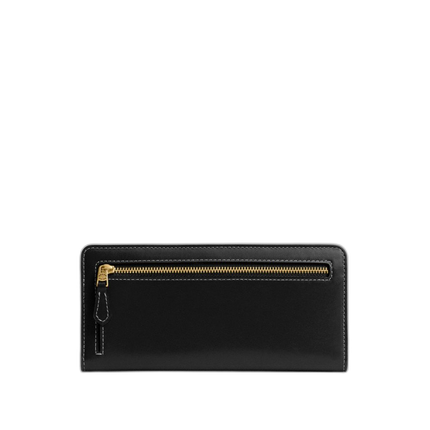 Coach Women's Essential Slim Wallet Brass/Black