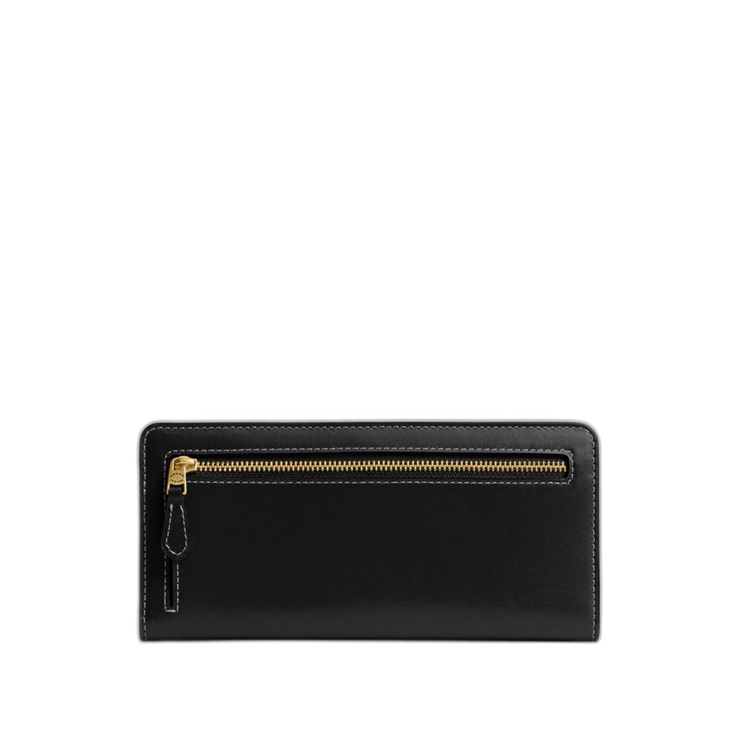 Coach Women's Essential Slim Wallet Brass/Black