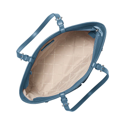 Michael Kors Women's Jet Set Medium Pocket Tote Bag Cornflower