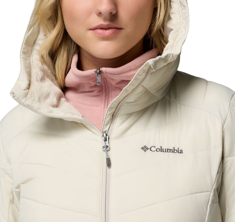 Columbia Women's Joy Peak II Hooded Jacket Dark Stone