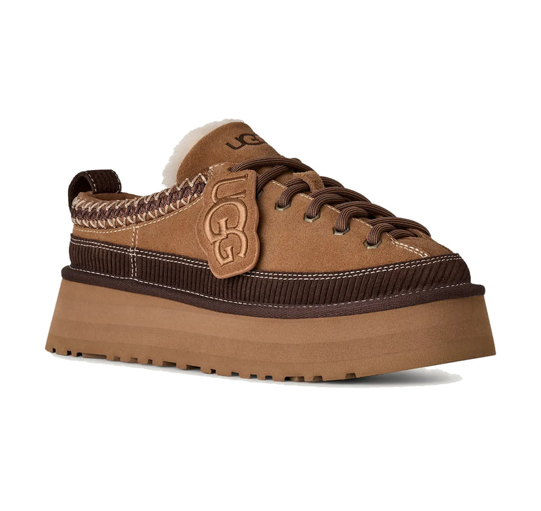 UGG Women's Heritage Lace-Up Slipper Chestnut