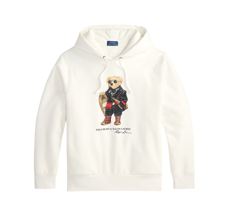 Polo Ralph Lauren Men's Polo Bear Fleece Hoodie Cream