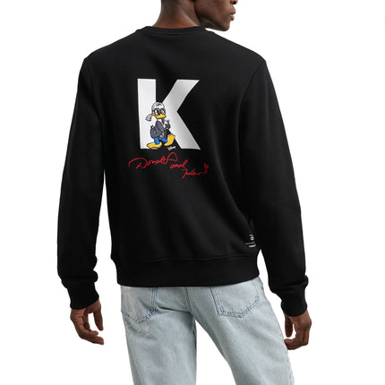 Disney x KARL LAGERFELD Men's Initial Sweatshirt Black